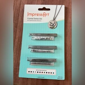 Impress Art Crystal Setter Kit with Birthstone Crystals!